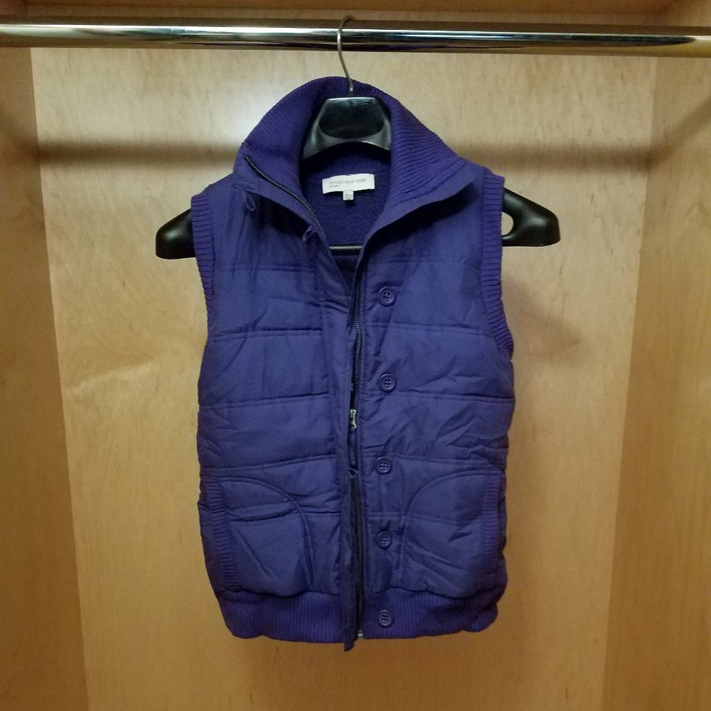 Vintage Retro Vest Purple